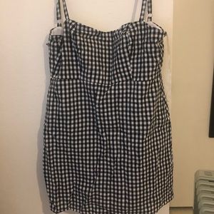 Brandy Gingham mini dress